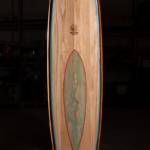 longboard wooden surfboard